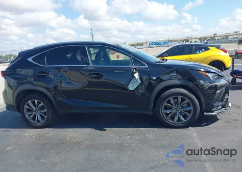 2020 Lexus Nx 300 F Sport z USA, uszkodzony, nr VIN JTJSARBZ3L2177315